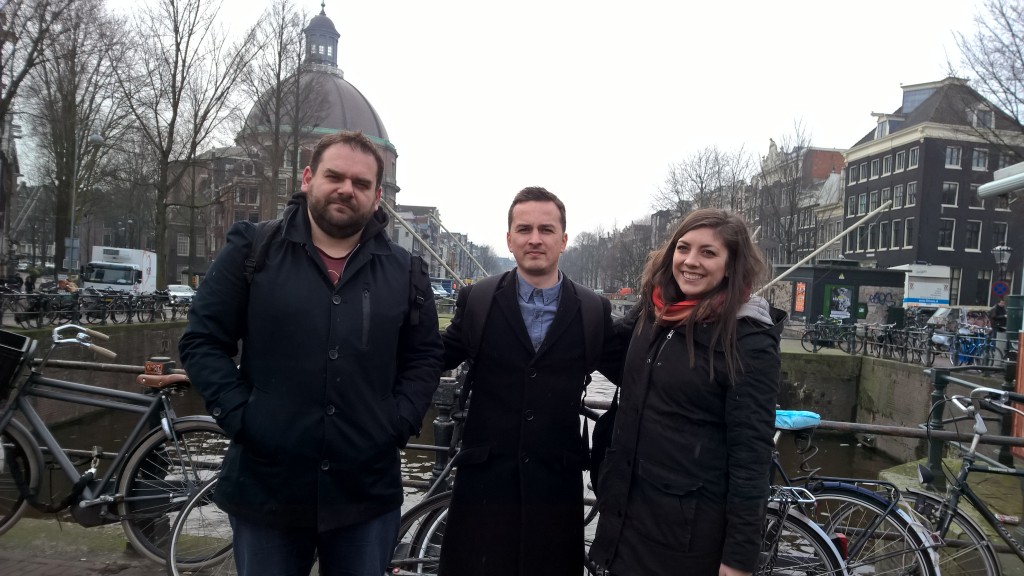 Amused Sloth team at Casual Connect 2016 Amsterdam
