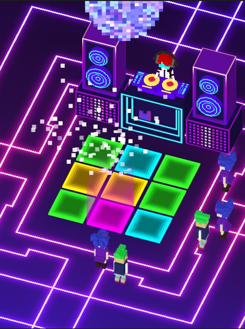 disco dave mobile game screenshot