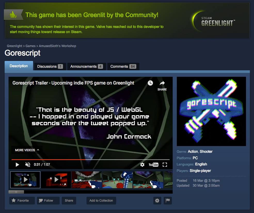 Capture - Greenlight Gorescript